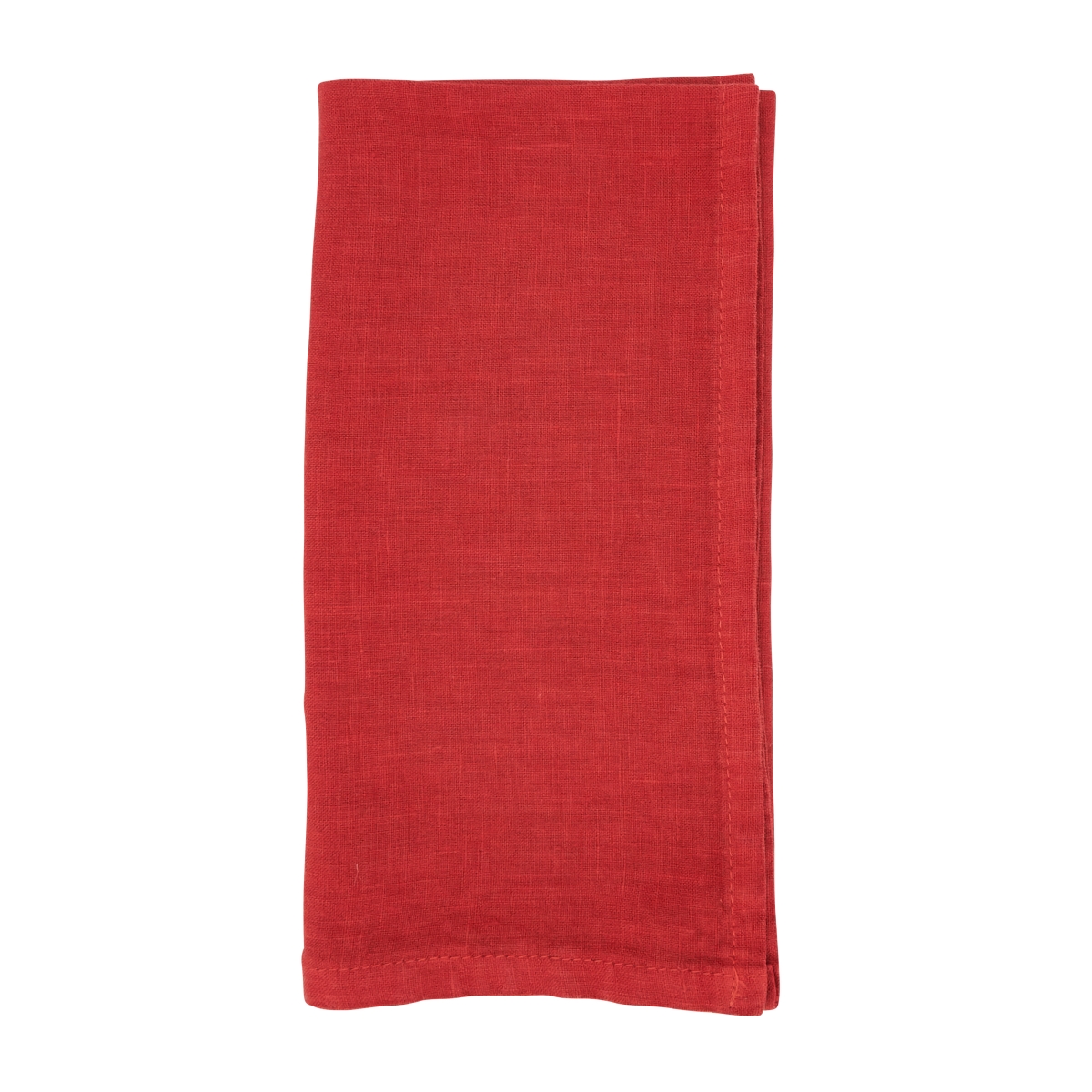 Picture of Saro Lifestyle 1423.RO20S 20 in. Pure Linen Elegance Table Square Napkin, Rouge - Set of 4