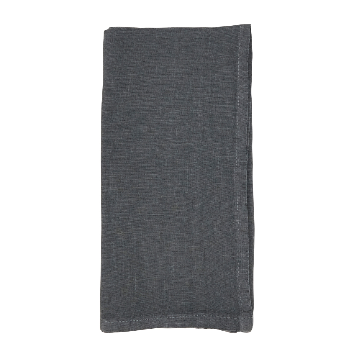 Picture of Saro Lifestyle 1423.ST20S 20 in. Pure Linen Elegance Table Square Napkin, Slate - Set of 4