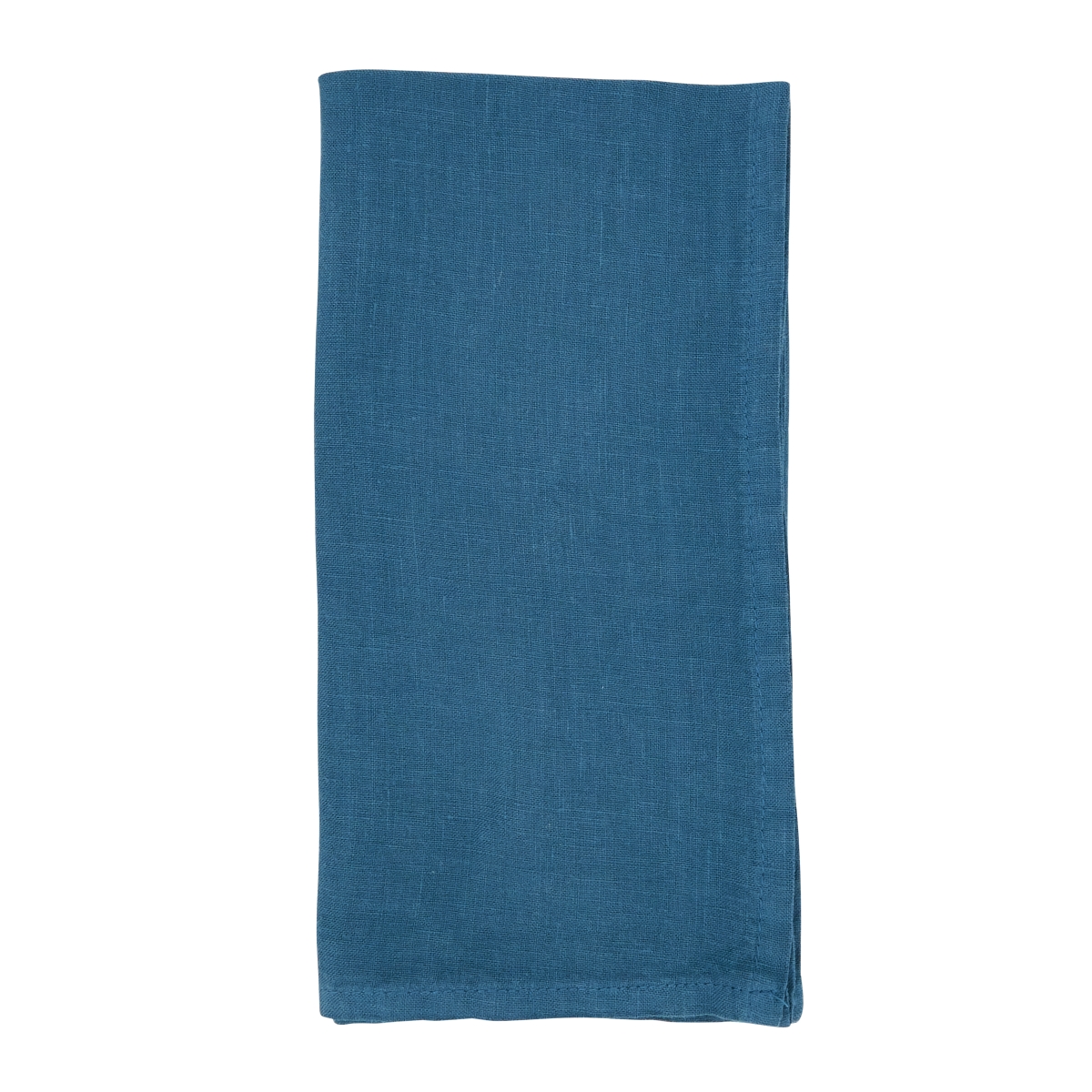 Picture of Saro Lifestyle 1423.OB20S 20 in. Pure Linen Elegance Table Square Napkin, Ocean Blue - Set of 4