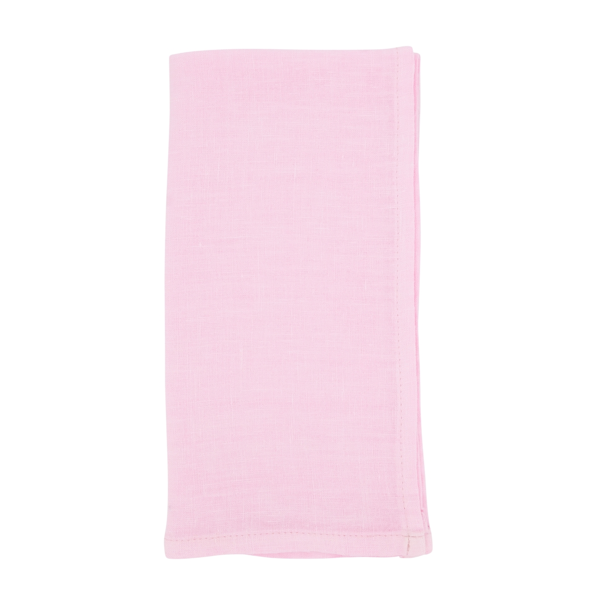 Picture of Saro Lifestyle 1423.P20S 20 in. Pure Linen Elegance Table Square Napkin, Pink - Set of 4