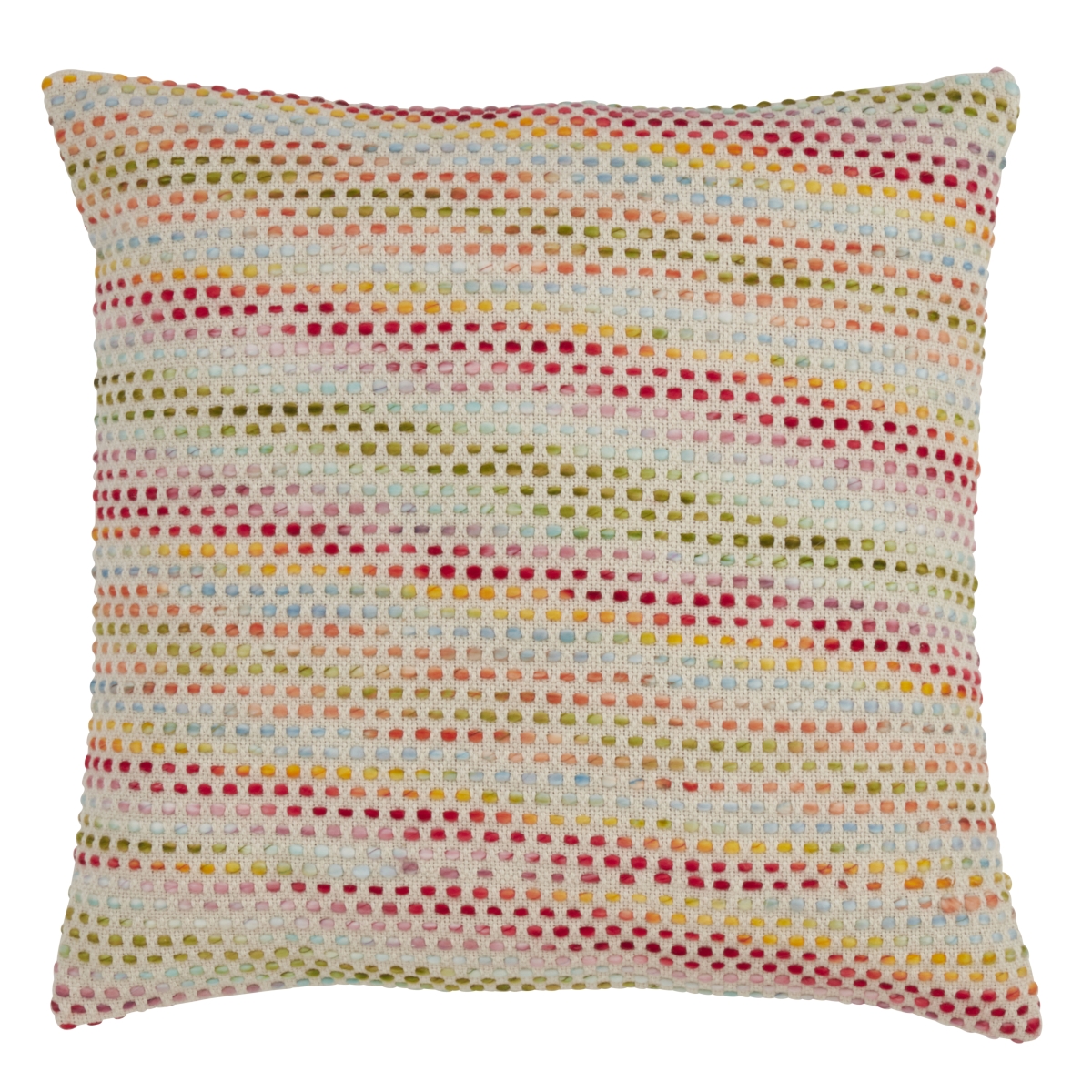 SARO  Confetti Design Down Filled Throw Pillow - Multi Color - 20in.