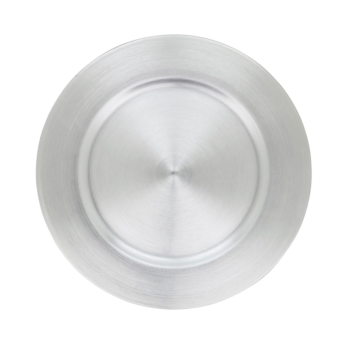 Picture of Saro Lifestyle CH001.S13R 13 in. Classic Design Round Charger Plates, Silver - Set of 4