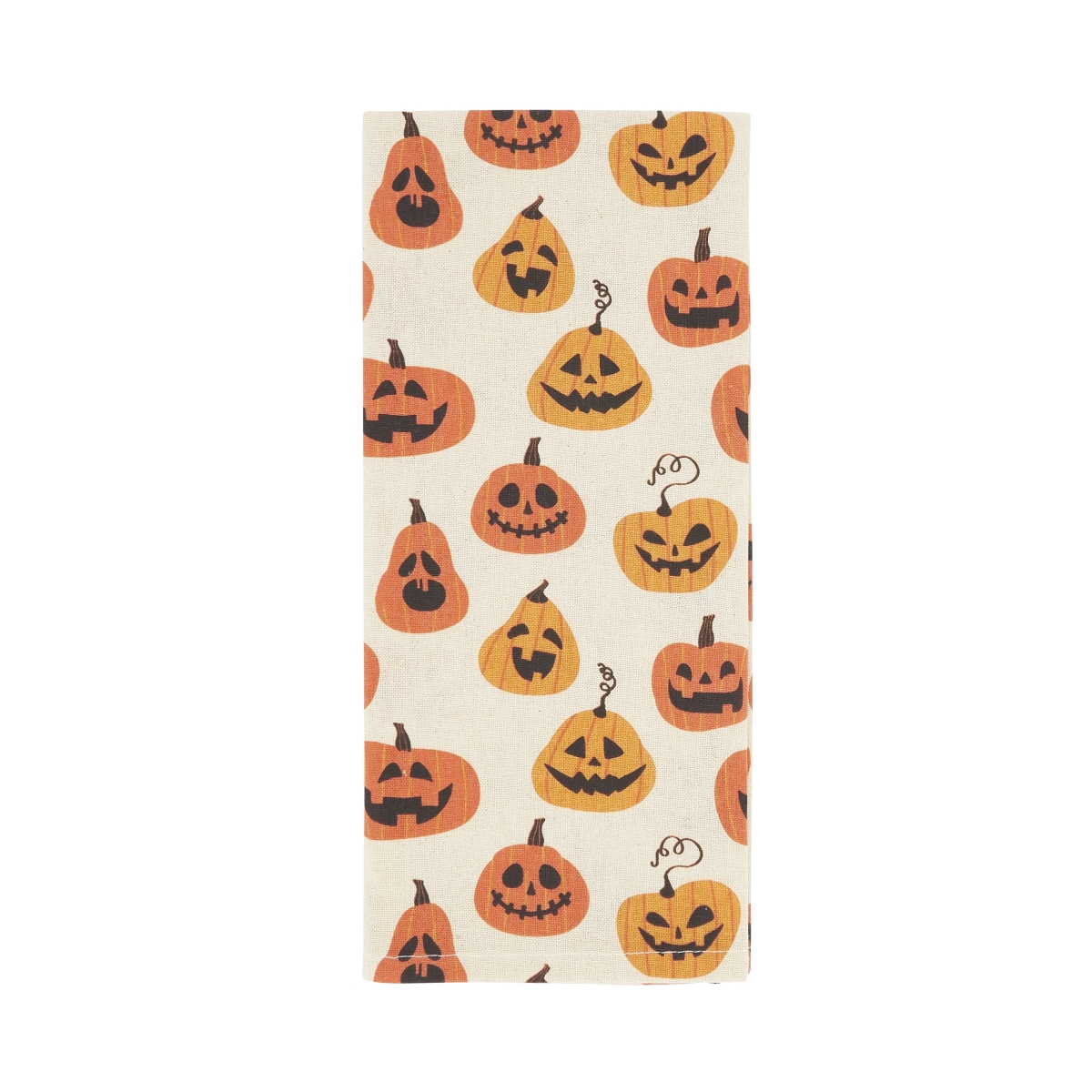 Picture of Saro Lifestyle 5092.OR1828B 18 x 18 Spice of Fall Pumpkin Kitchen Towel&#44; Orange - Set of 4