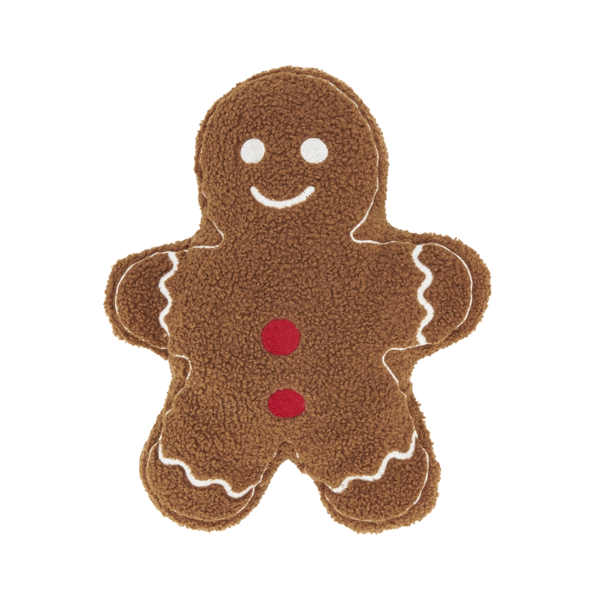 11 x 14 in. Gingerbread Warmth Poly Filled Throw Pillow, Brown