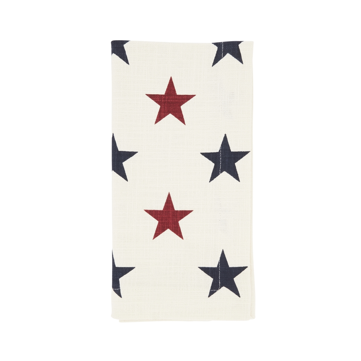 Picture of Saro Lifestyle 6771.RWB20S 20 in. Red, White & Blue Americana Stars Napkin - Set of 4