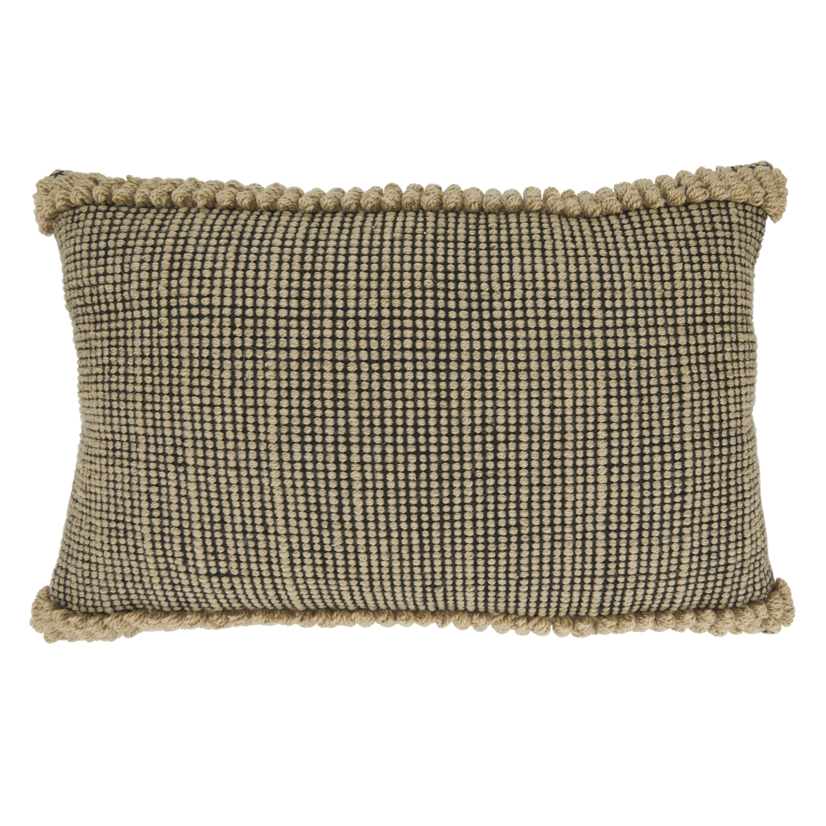 14 x 22 in. Rustic Charm Outdoor Poly Filled Throw Pillow, Natural