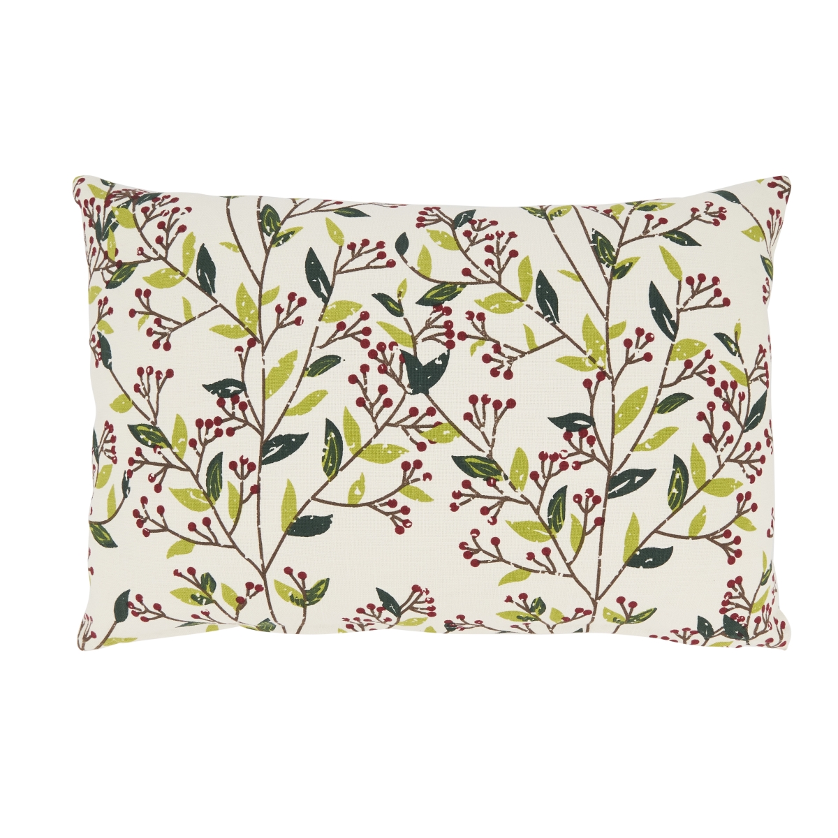 5110P.M1320BD 13 x 20 in. Crimson Harvest Red Berry Down Filled Throw Pillow - Multi Color