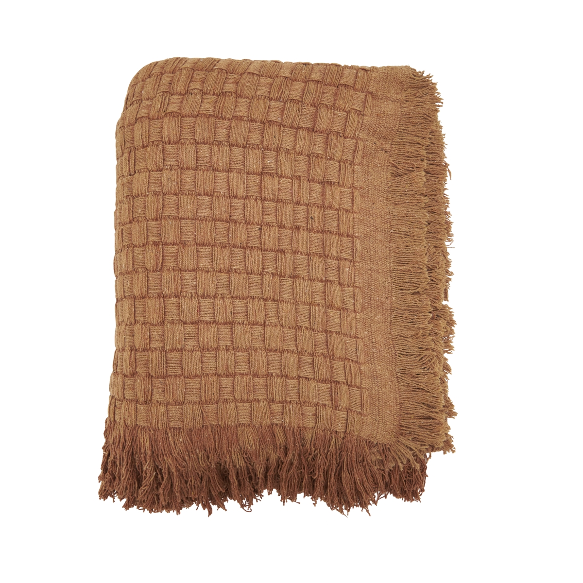 Picture of Saro Lifestyle TH3830.RU5067B 50 x 67 in. Warm Waffle Weave Throw&#44; Rust