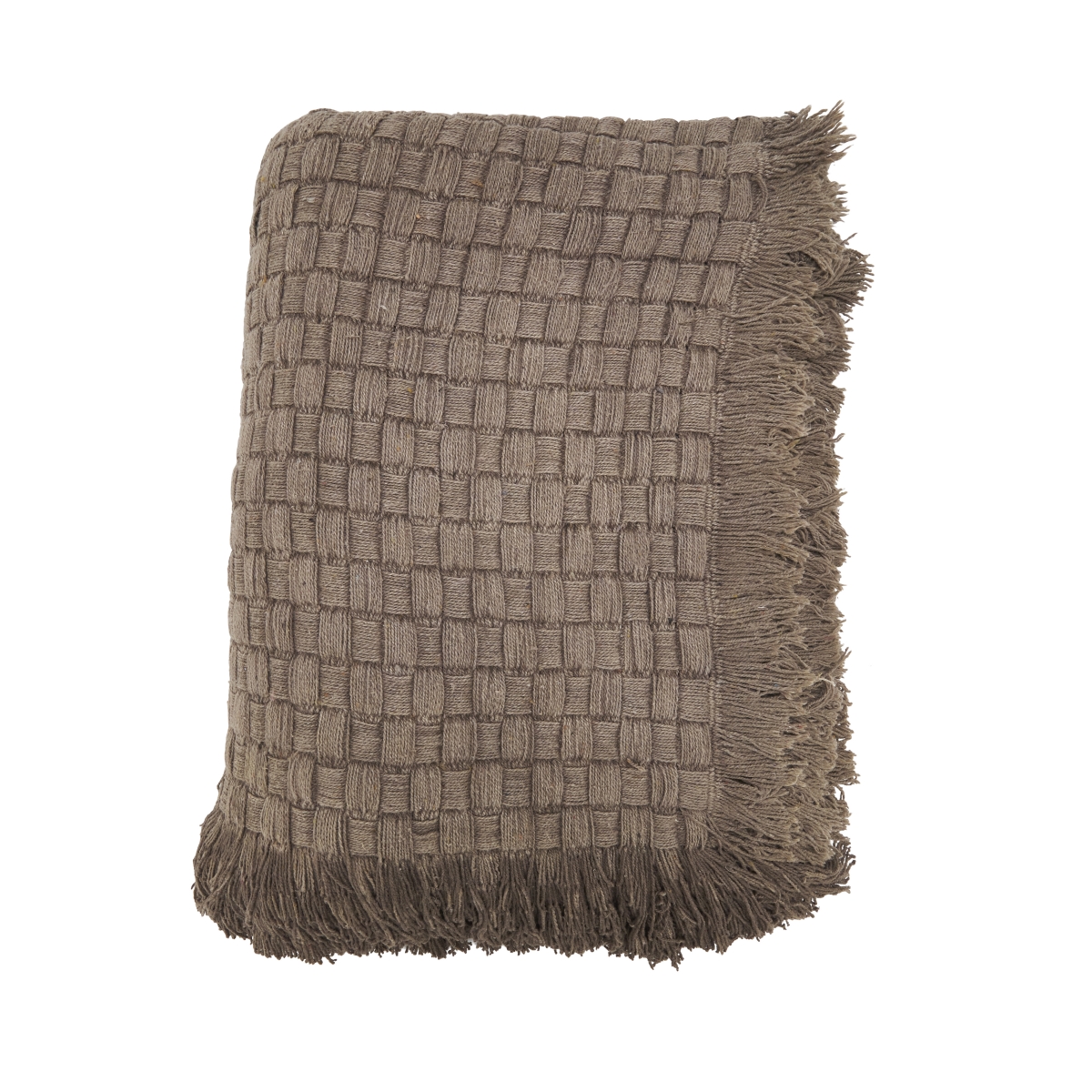 Picture of Saro Lifestyle TH3830.N5067B 50 x 67 in. Warm Waffle Weave Throw&#44; Natural