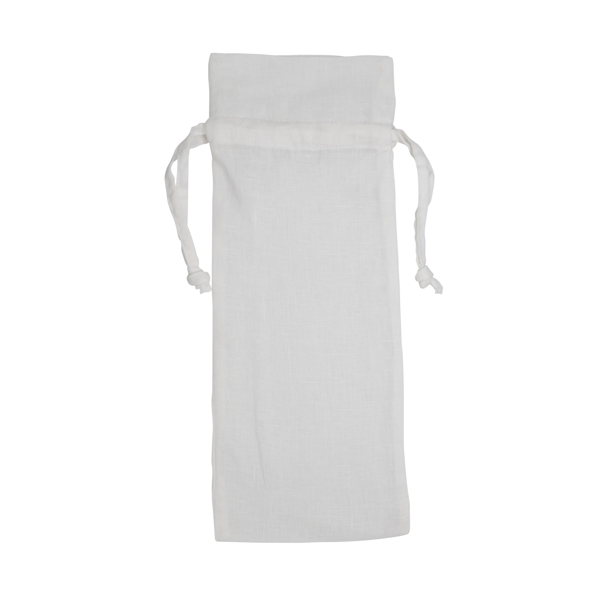 9221.I Sto ashed Linen Bottle Bag - Ivory - Set of 6
