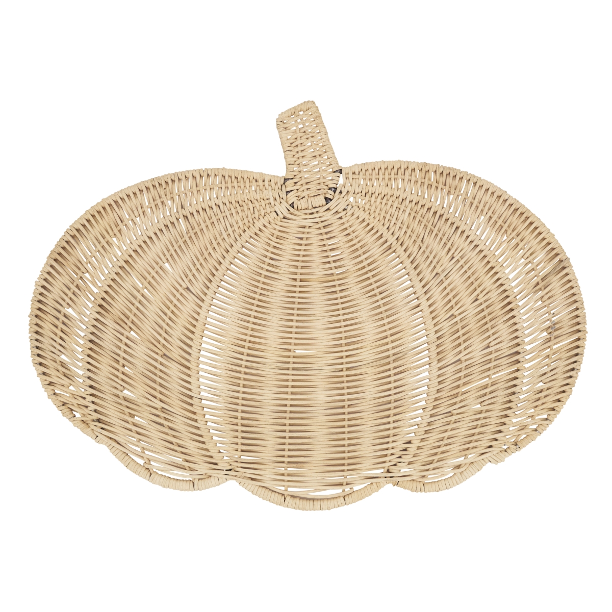 Picture of Saro Lifestyle 405.N1317B 13 x 17 in. Fall Harvest Rattan Pumpkin Placemat&#44; Natural - Set of 4