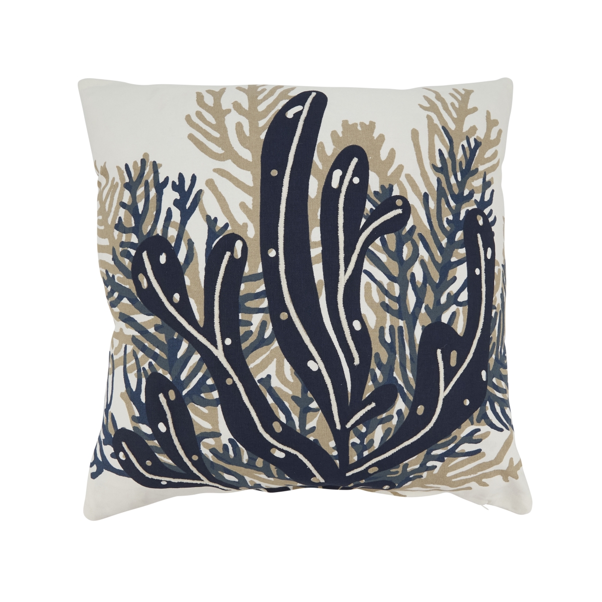 3722.M18SD Coastal Sea Coral Down Filled Pillow - Multi Color