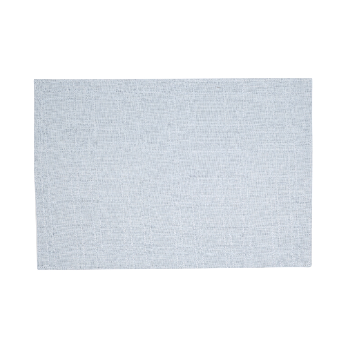 Picture of Saro Lifestyle 6179.A1319B Classic Stitched Plaid Placemat - Aqua - Set of 4