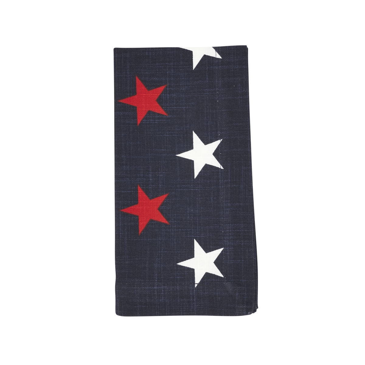 Picture of Saro Lifestyle 7671.RWB20S Patriotic Americana Stars Napkin - Red&#44; White & Blue - Set of 4