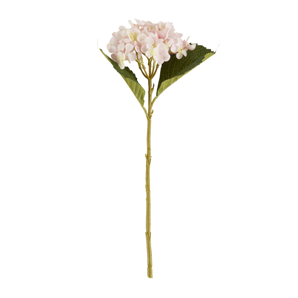 FL120.P 18 in. Hydrangea Stem Floral Accent, Pink - Set of 12