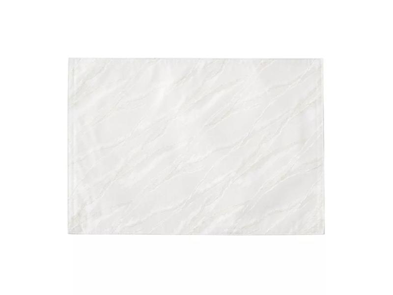 Picture of Saro Lifestyle 5309.I1319B 19 x 13 in. Metallic Shimmer Rectangle Placemat, Ivory - Set of 4