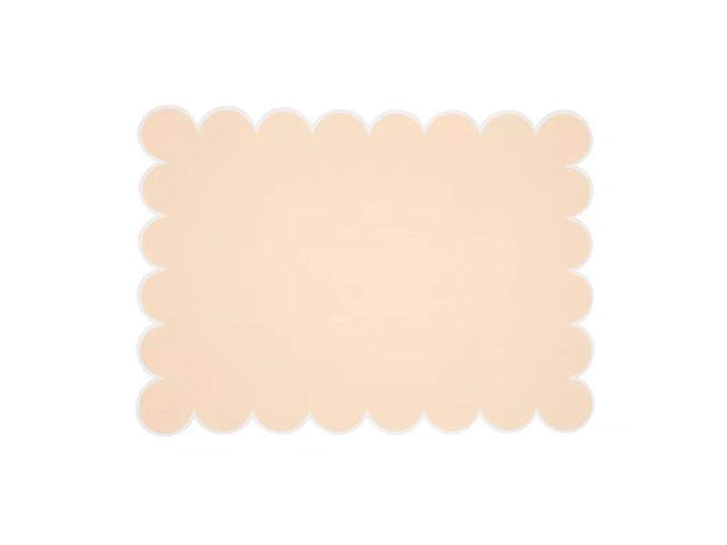 Picture of Saro Lifestyle 8123.BH1420B Scalloped Hem Placemat (Set of 4)