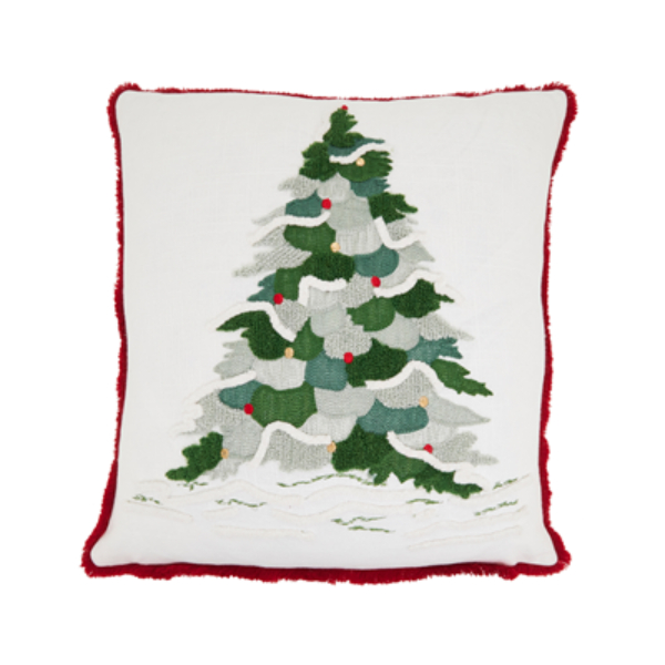 8148.M18SC Christmas Tree Throw Pillow Cover - Multi Color