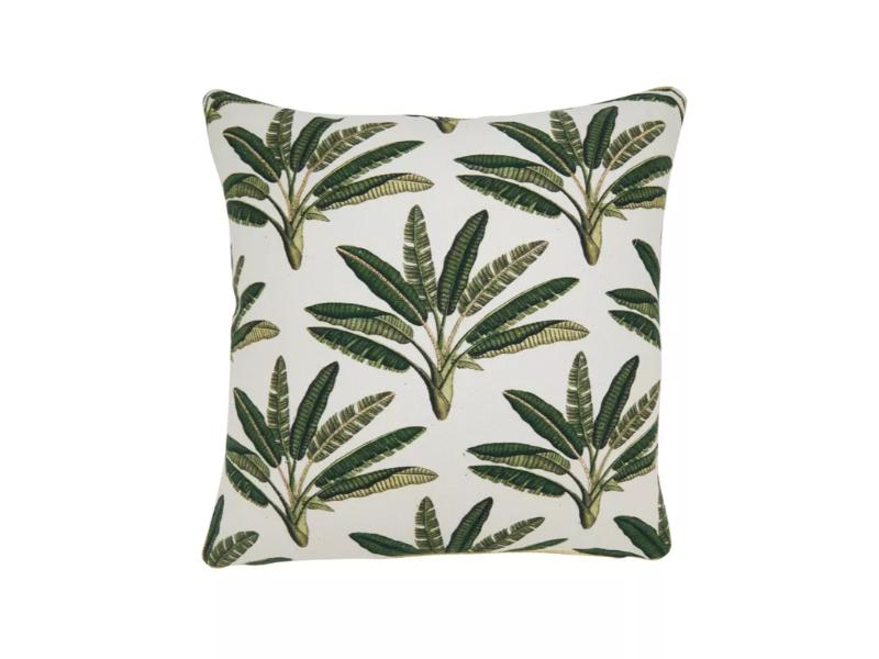 7334.G18SC 18 x 18 in. Palm Tree Square Throw Pillow Cover, Green