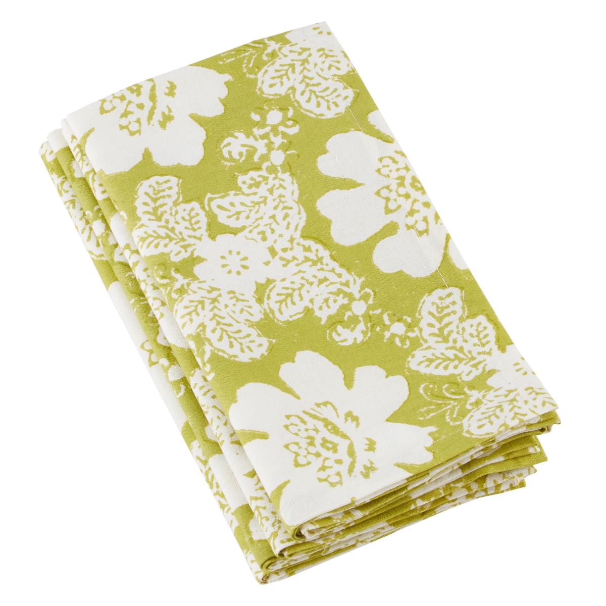 Picture of SARO 1385.GL52S 52 in. Square Foil Print Design Topper  Gold