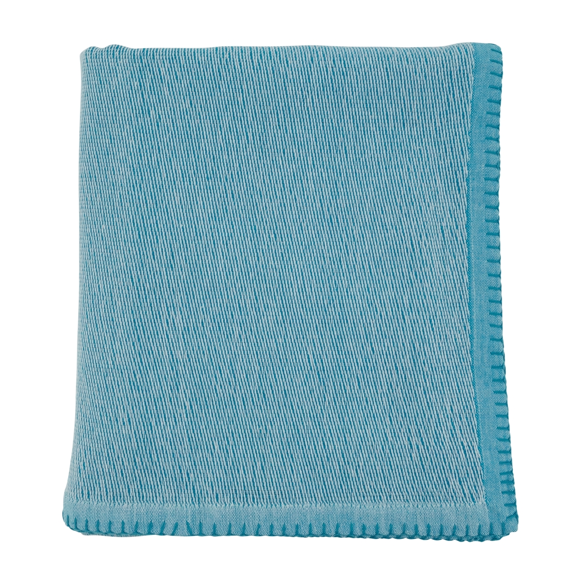 SARO TH860.A5060 50 x 60 in. Whipstitch Throw Blanket