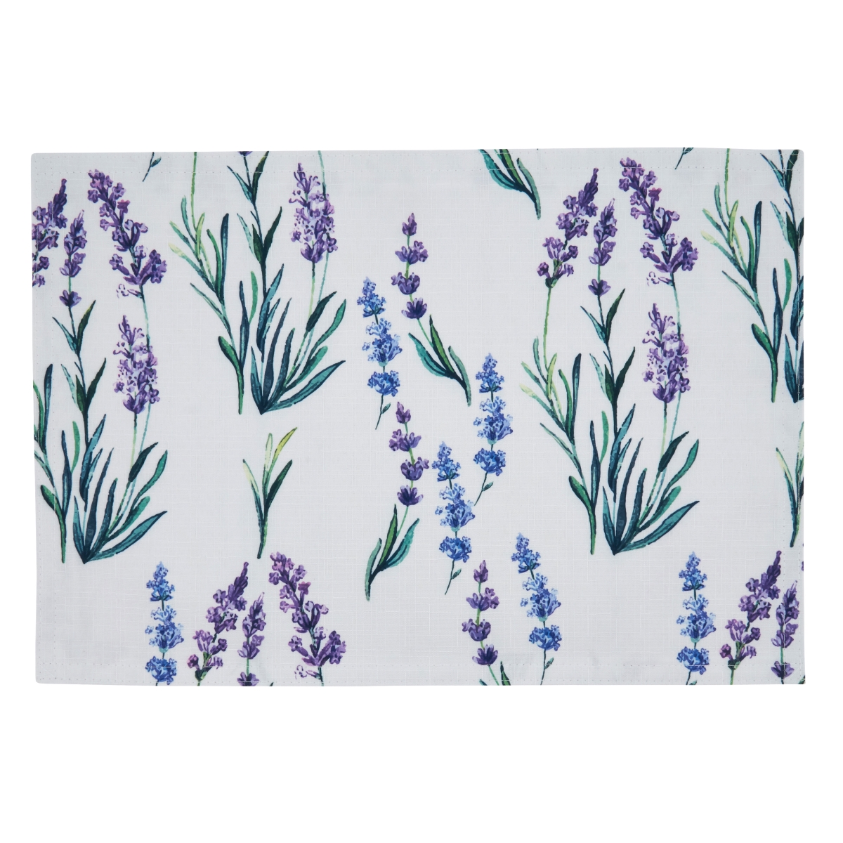 Picture of SARO 1127.LV1319B 13 x 19 in. Oblong Table Placemats with Lavender Print - Set of 4