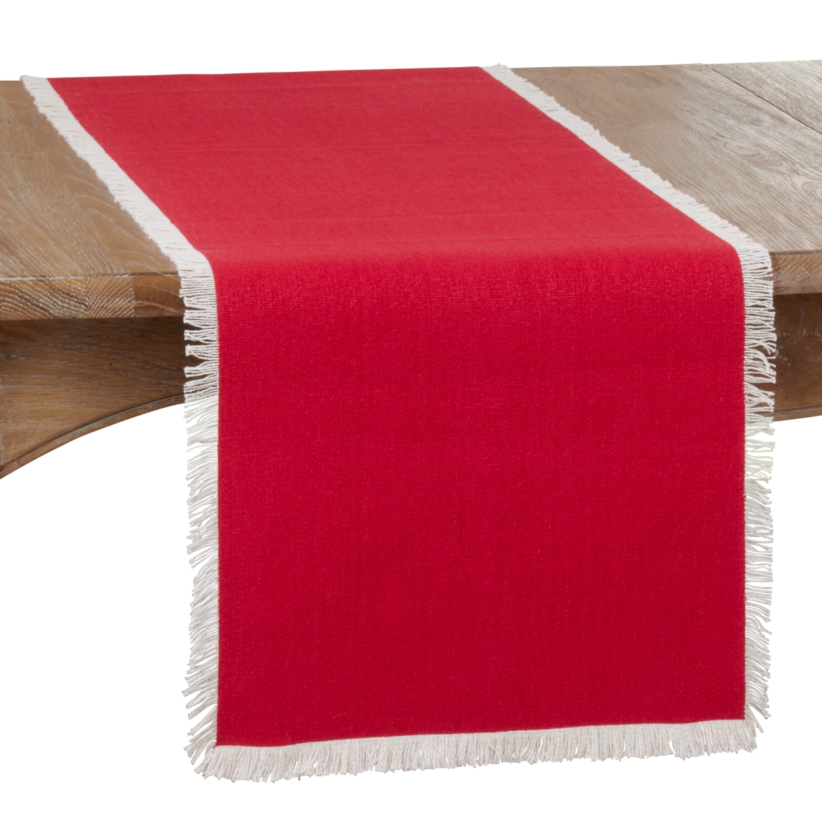 Picture of SARO 443.R1672B Table Runner with Fringe Border Design