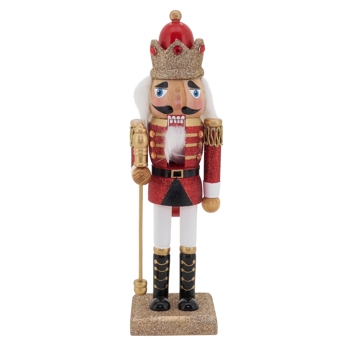 Picture of SARO XD593.R 10 in. Red Soldier Nutcracker Decoration