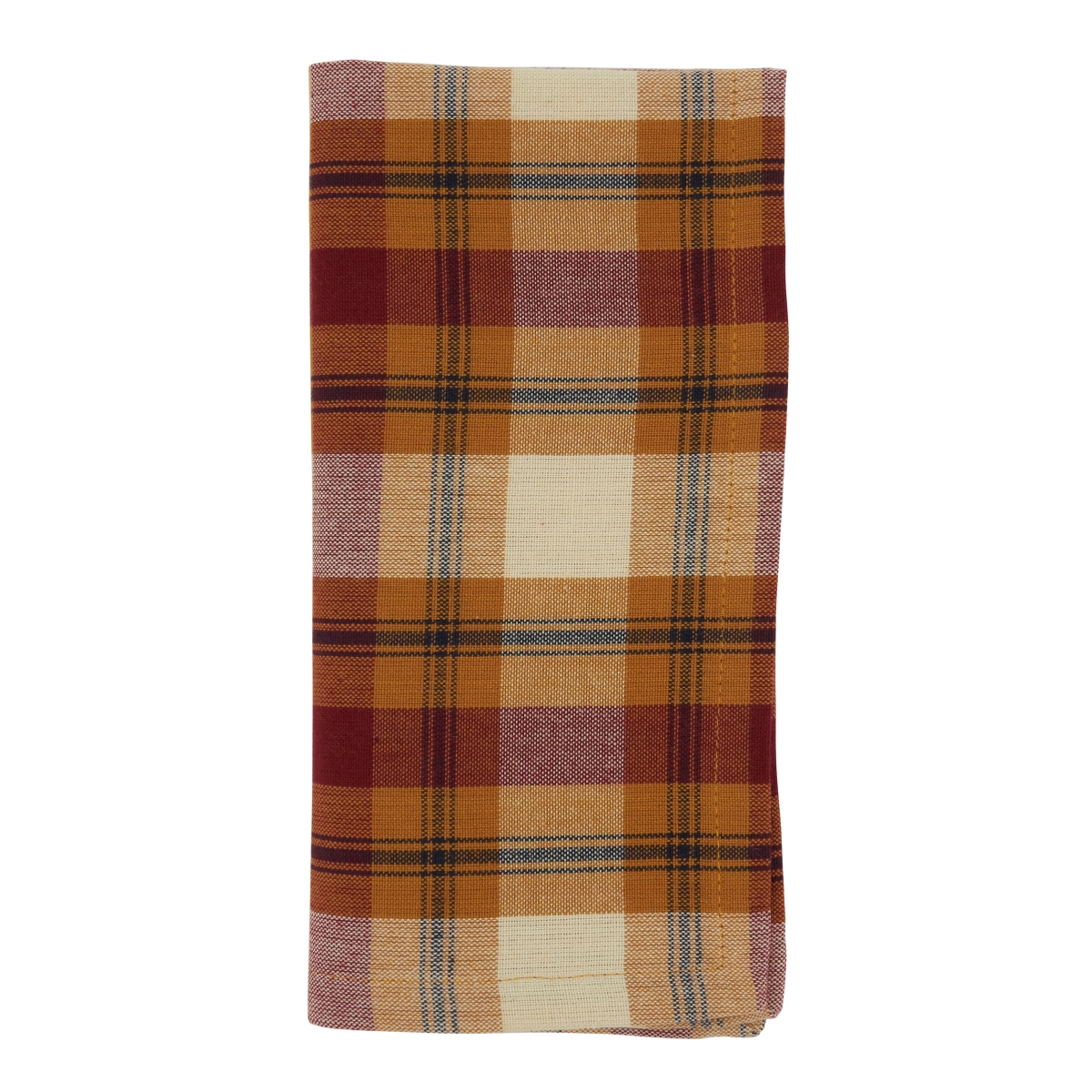 Plaid Napkin | 20" | Square | Rust | 1 Pc.