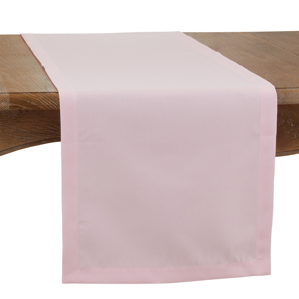 Picture of Saro 321.P1690B 16 x 90 in. Casual Design Everyday Oblong Table Runner, Pink