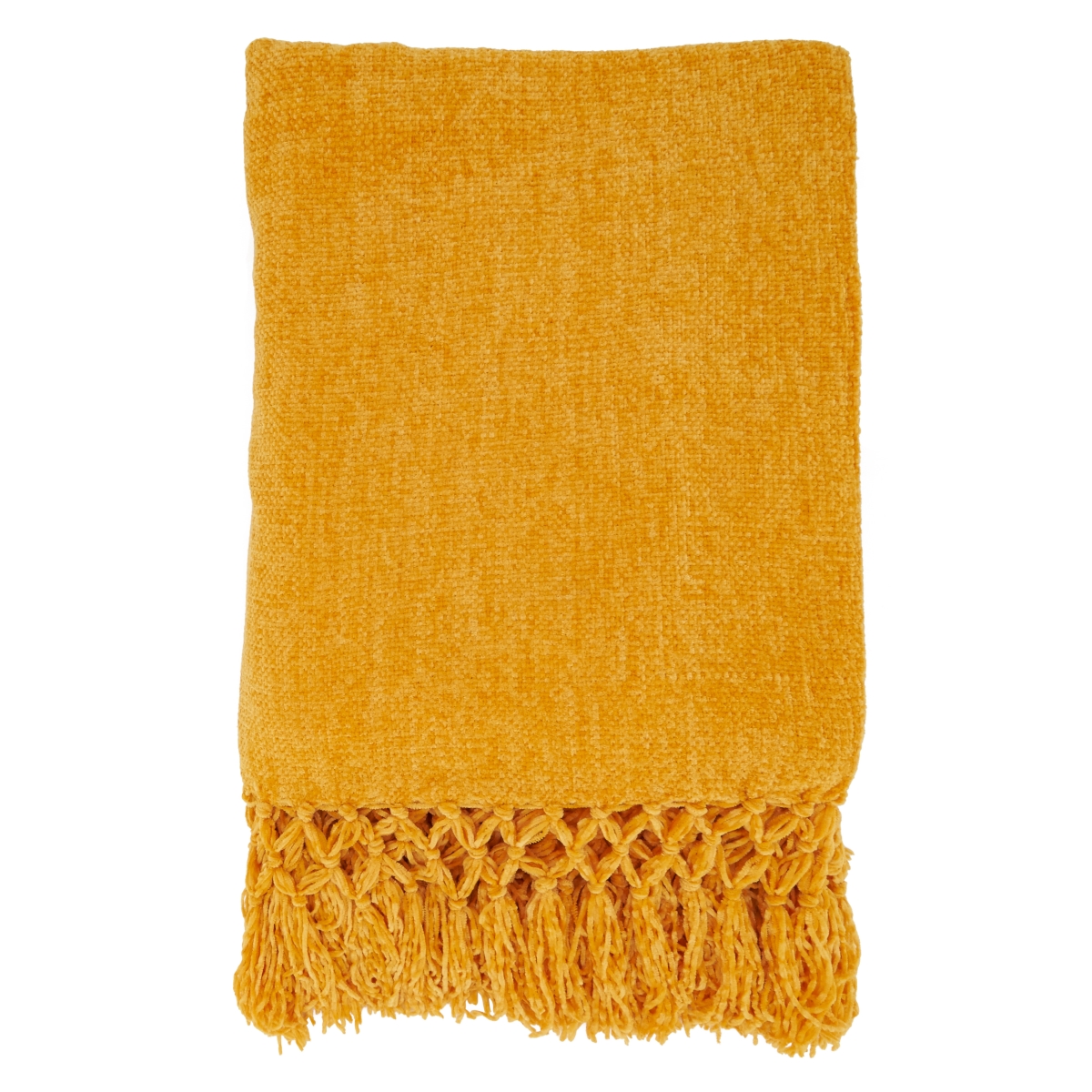 Knotted Chenille Oblong Throw Blanket - Multi Color - 50 x 60 in.