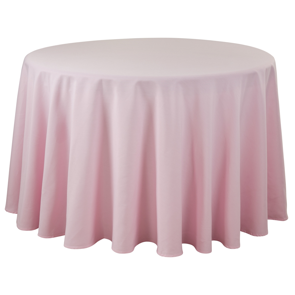 Picture of SARO 321.P132R 132 in. Collection Casual Design Everyday Tablecloth  Pink