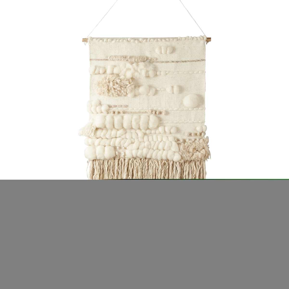 24 x 48 in. Textured Woven Wall Hanging
