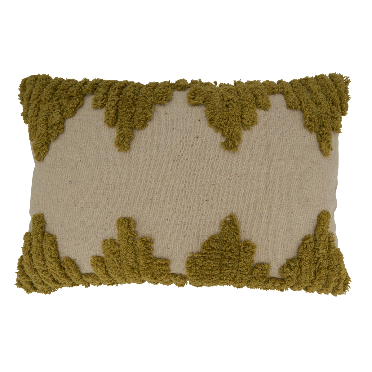 275.CS1320BP 13 x 20 in. Oblong Tufted Throw Pillow with Poly Filling