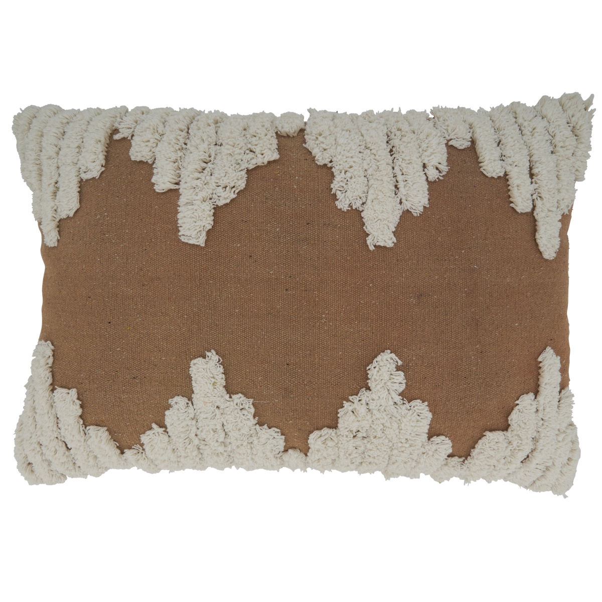 275.BR1320BP 13 x 20 in. Oblong Tufted Throw Pillow with Poly Filling
