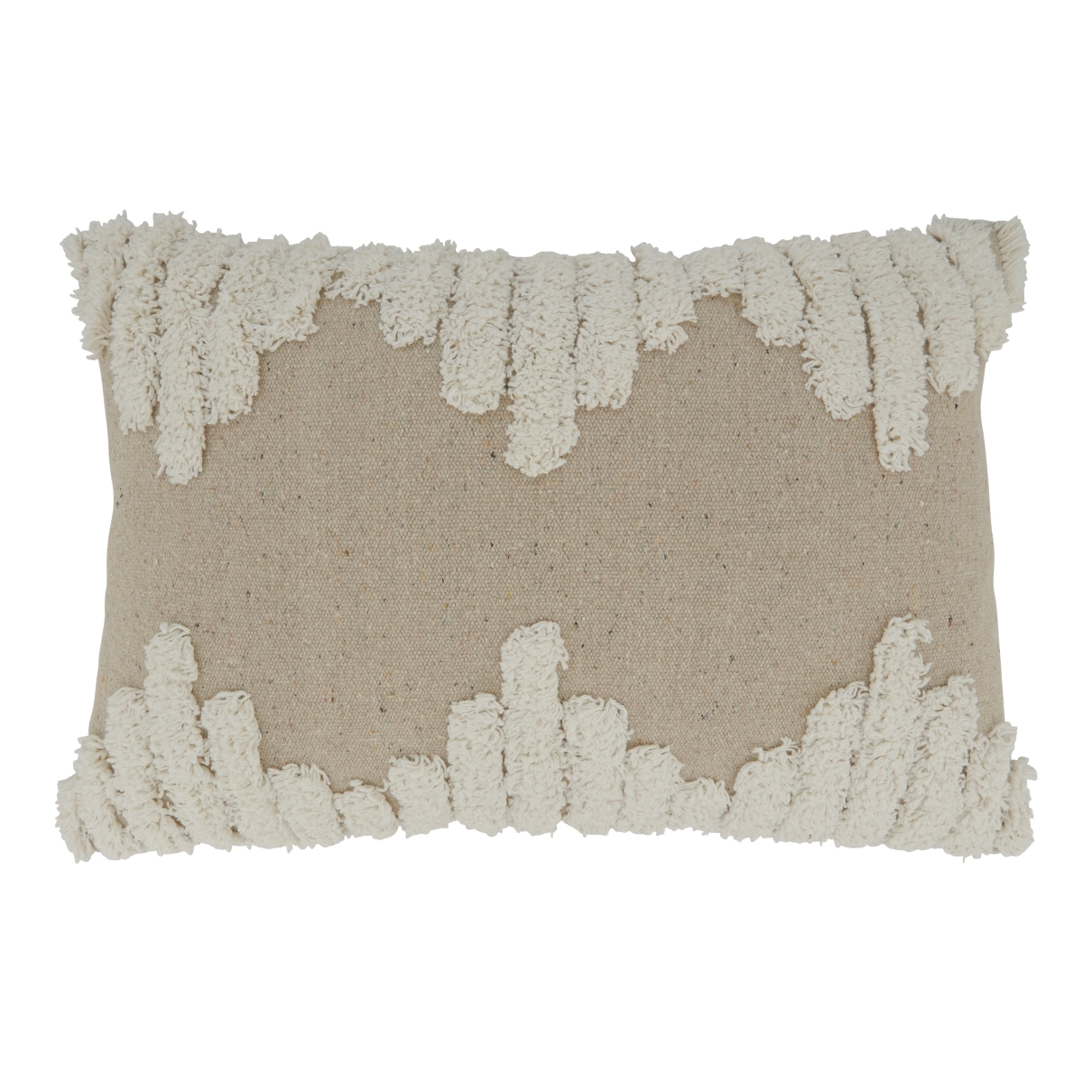 275.I1320BP 13 x 20 in. Oblong Tufted Throw Pillow with Poly Filling