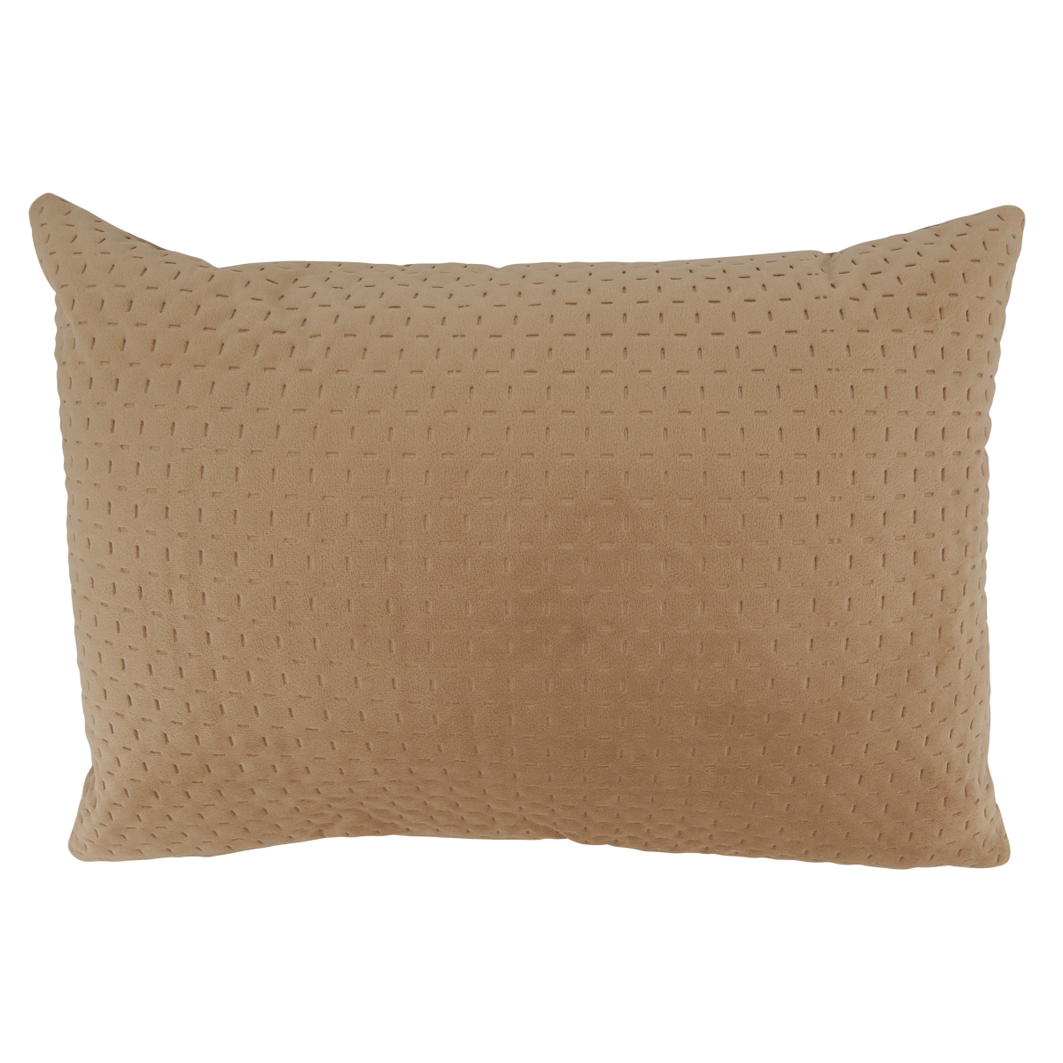 9036.BE1420B 14 x 20 in. Pinsonic Poly-Fillied Throw Pillow, Velvet