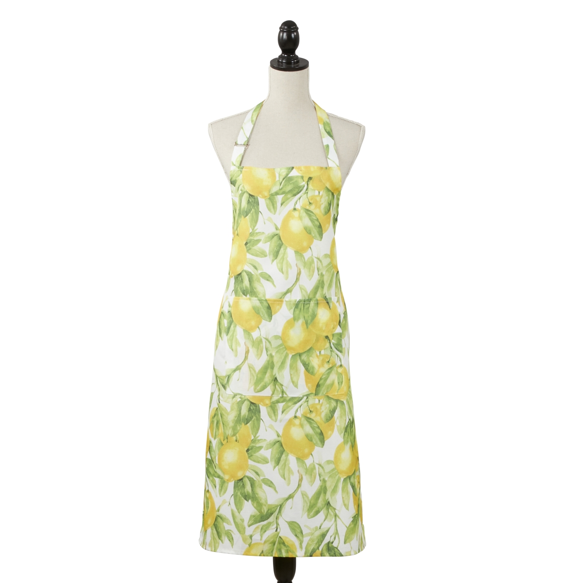 Picture of Saro Lifestyle 1528.M2436 24 x 36 in. Printed Lemon Kitchen Apron