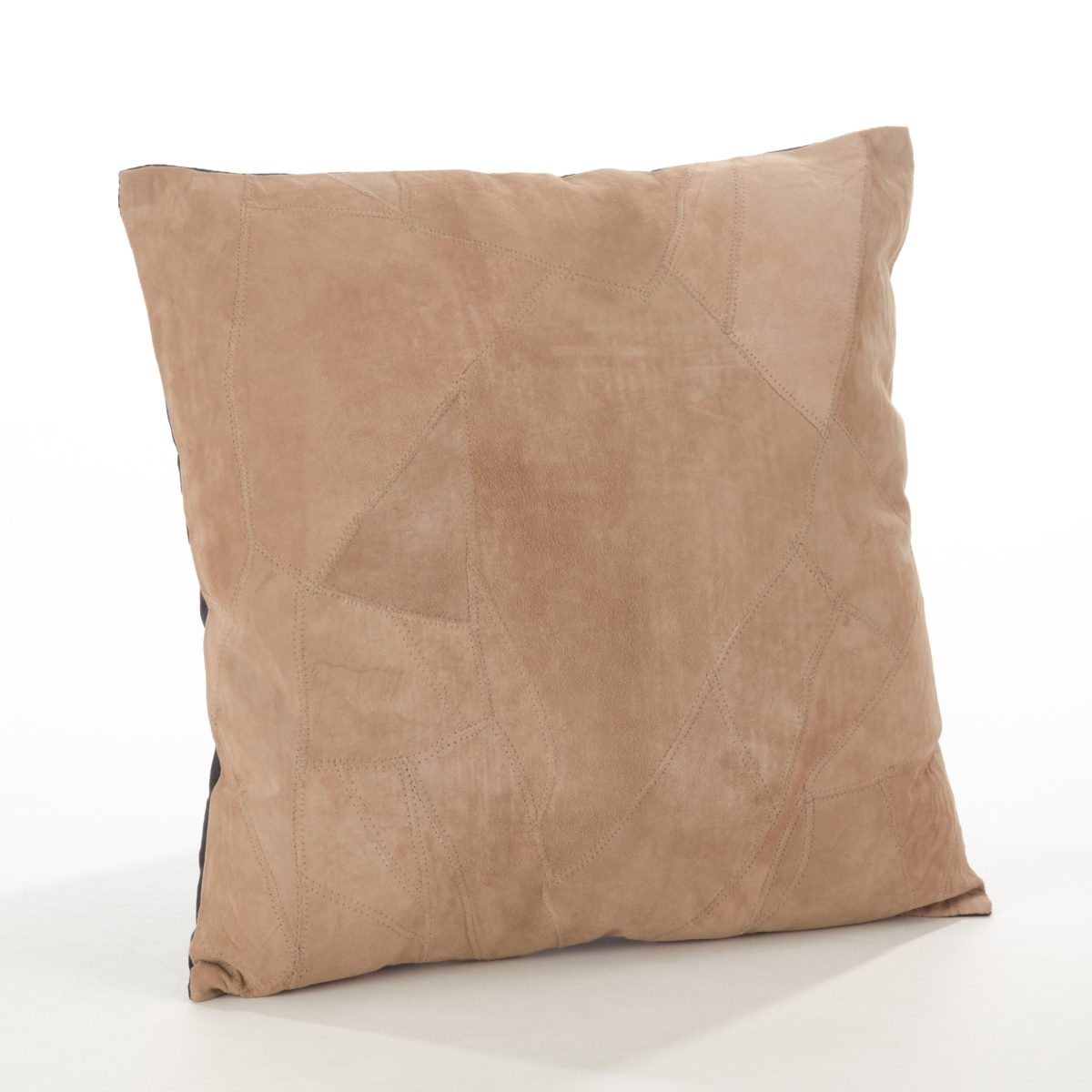 072.CA20S 20 in. The Corium Collection Classic Leather Poly Filled Throw Pillow