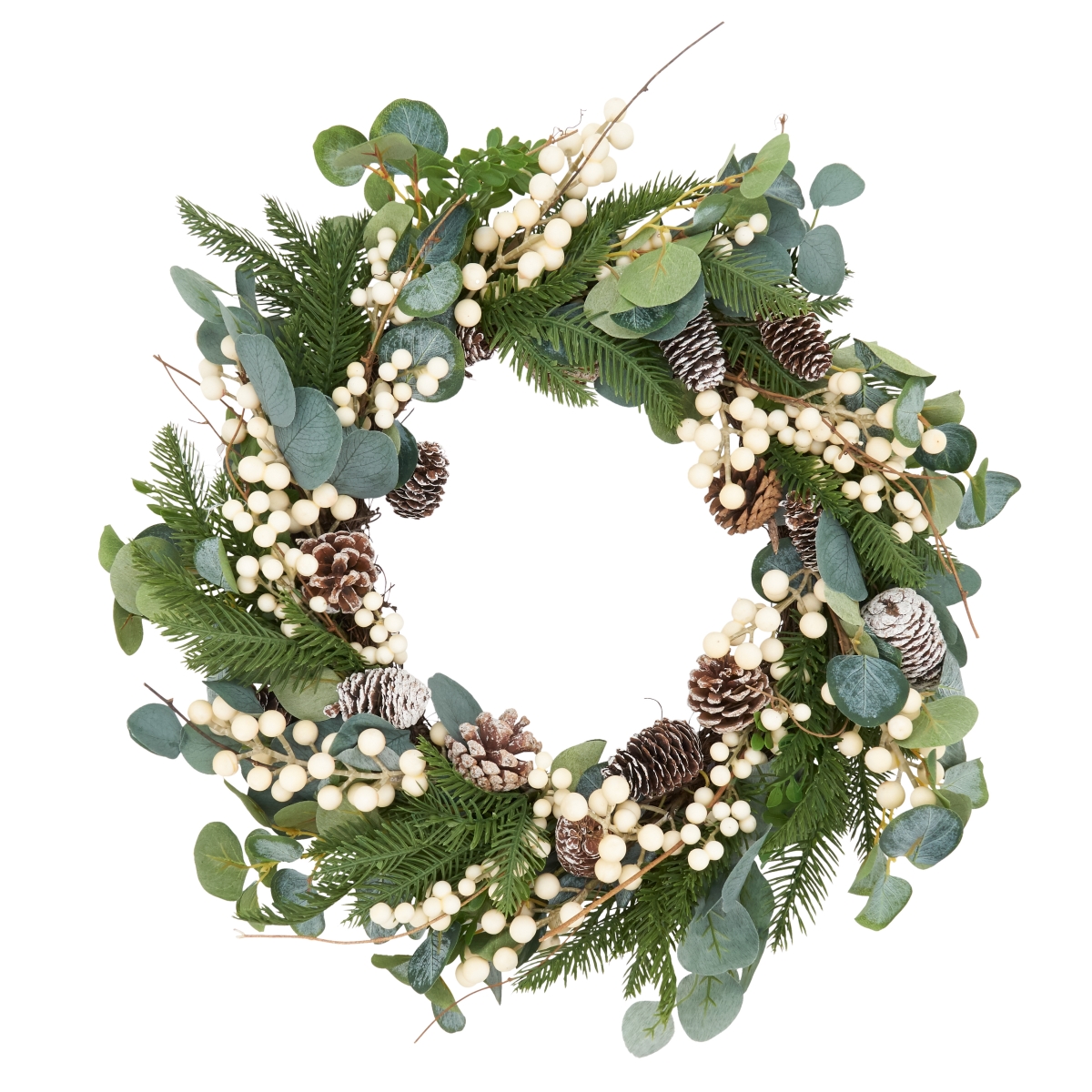 Pinecone Eucalyptus Wreath
