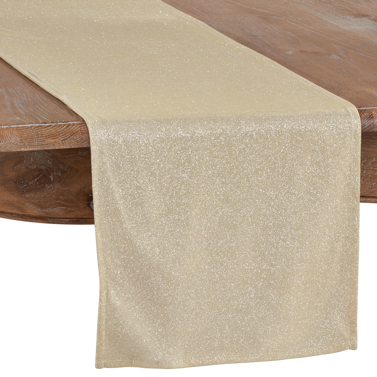 Picture of Saro Lifestyle 1692.CH1472B 14 x 72 in. Long Table Runner with Shimmering Design