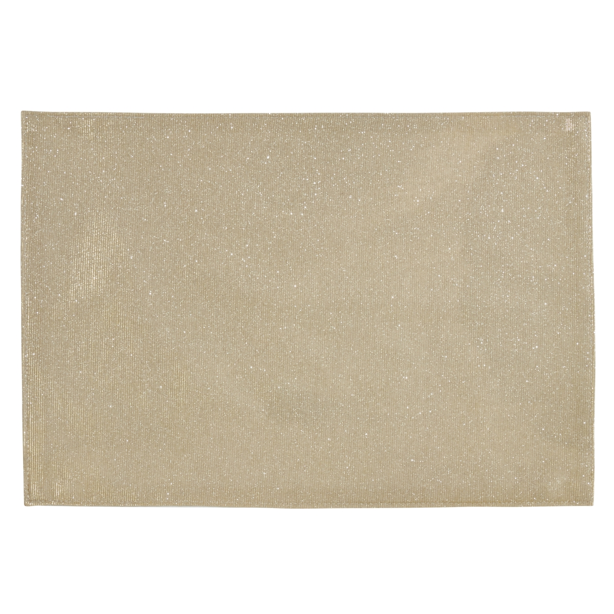Picture of Saro Lifestyle 1692.CH1319B 13 x 19 in. Shimmering Cloth Placemats, Champagne - Set of 4