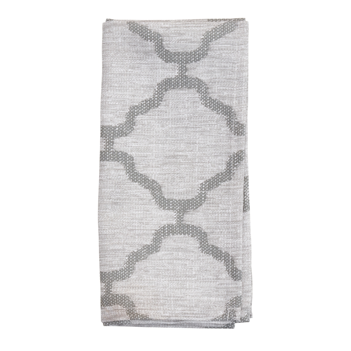 Picture of Saro Lifestyle 6718.GY20S 20 in. Moroccan Napkins, Gray - Set of 4