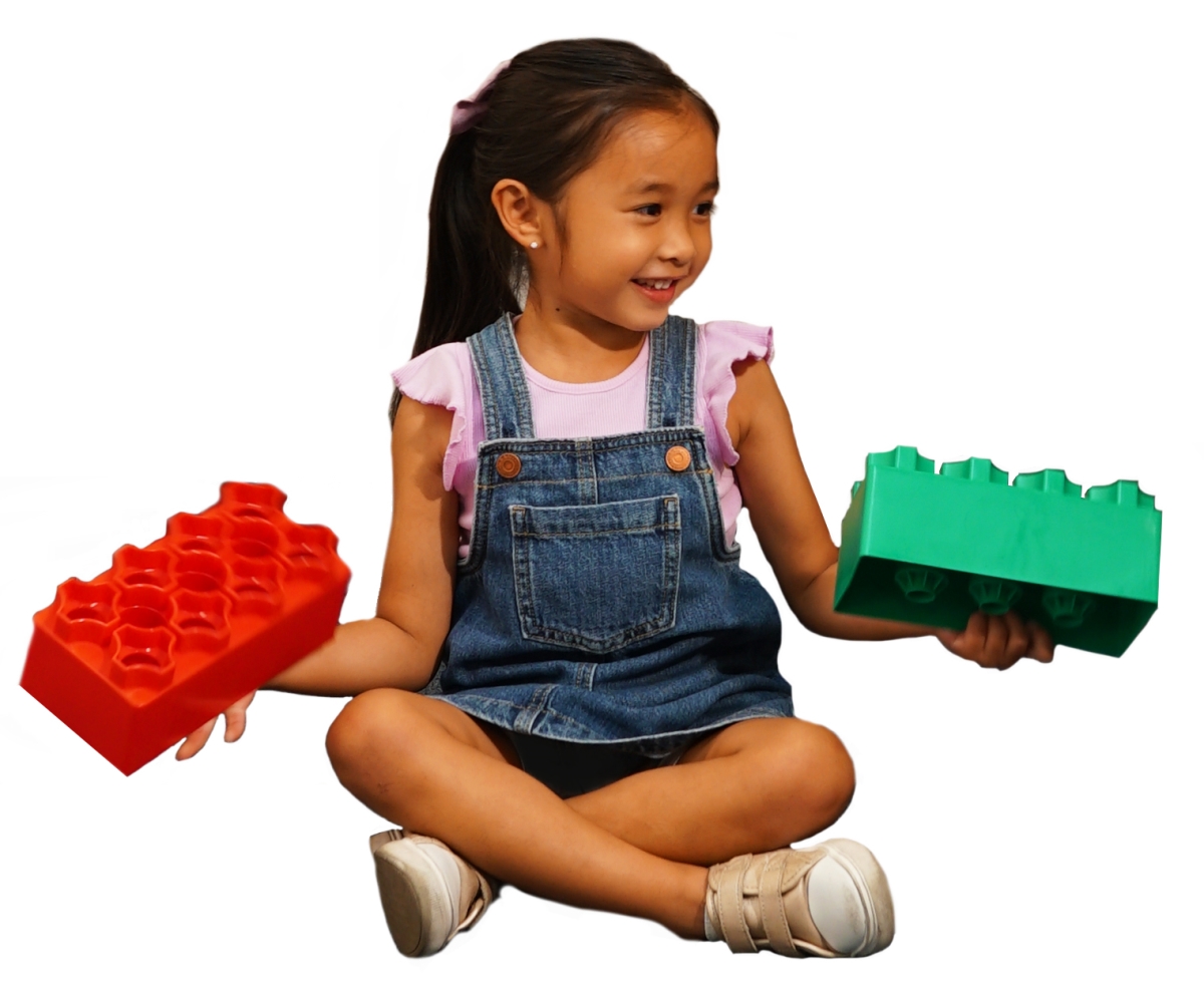 Picture of Kids Adventure 00281-5 8 in. Jumbo Blocks Large ADD-ON Building Blocks Kit for Toddlers - 64 Piece