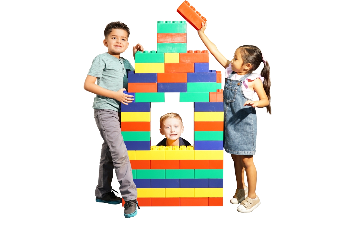 Picture of Kids Adventure 00282-2 Jumbo Blocks Mega Variety Pack for kids - 88 Piece