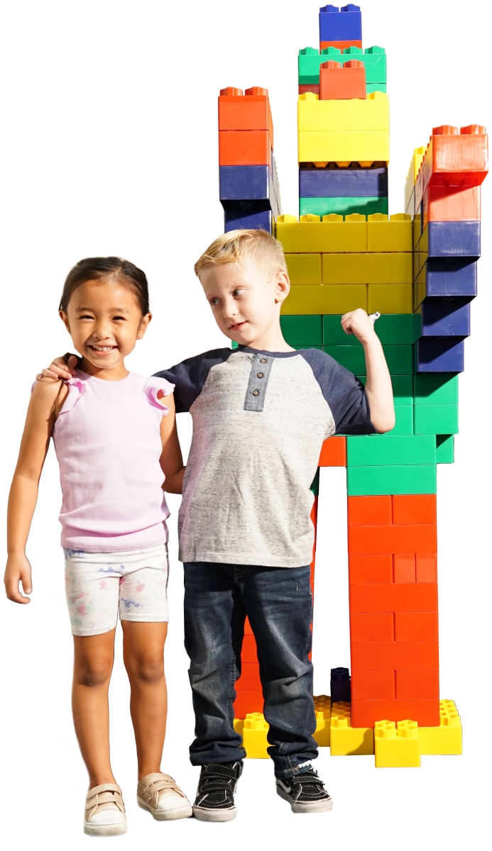 Picture of Kids Adventure 00293-8 Jumbo Blocks Grand Deluxe Variety Pack for Kids - 133 Piece