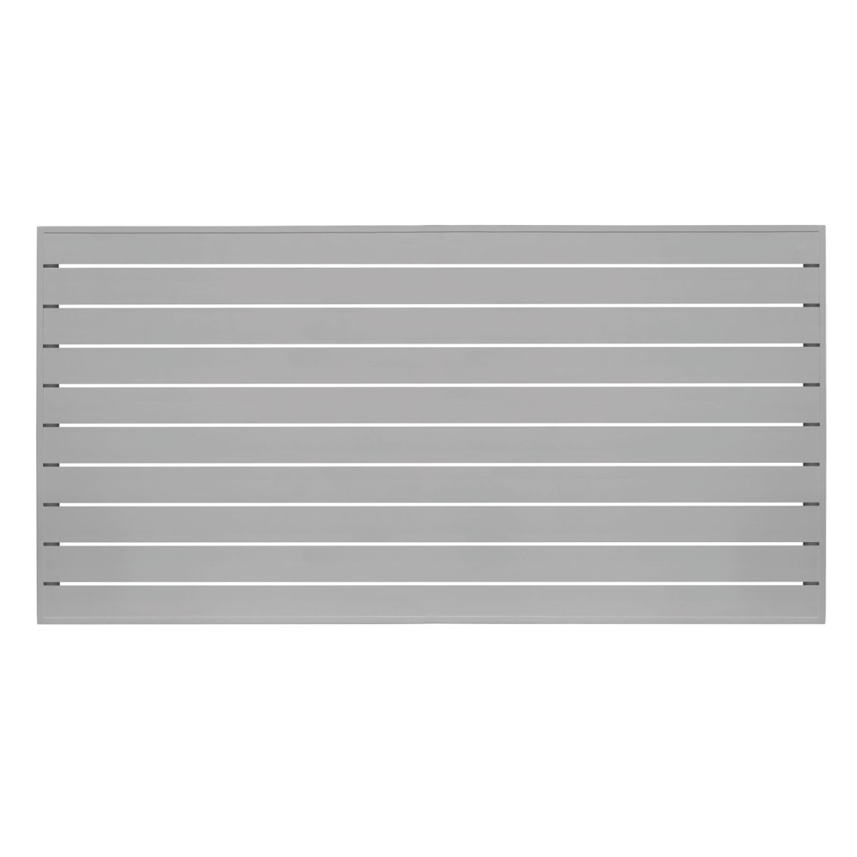 SF-3001-417 42 x 84 in. Rectangular Table Top, Gray