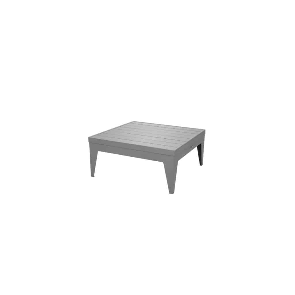 SF-3201-300 Powder Coated Aluminum Small Square Coffee Table