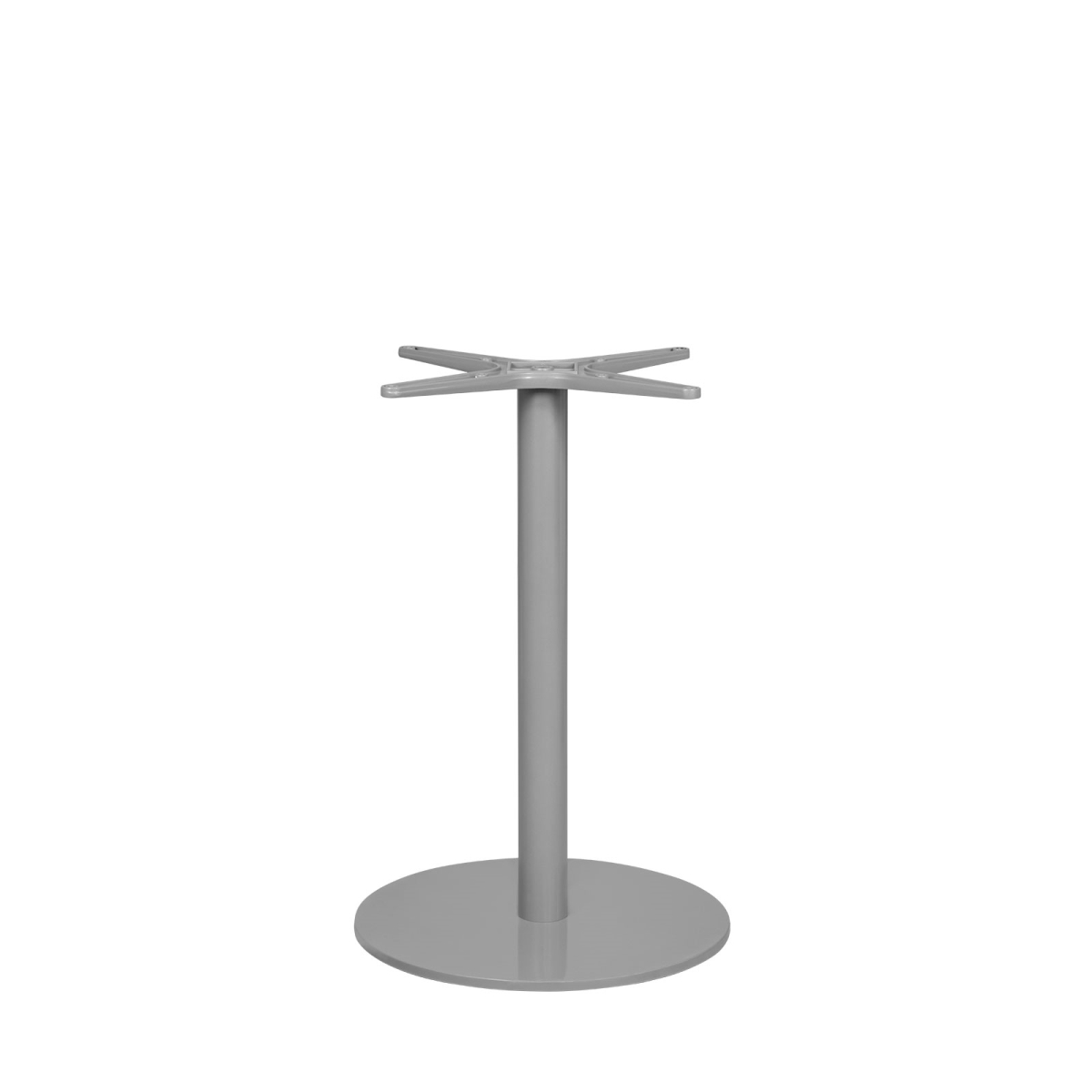 SF-1008-585 27.5 x 18 in. Aluminum Round Dining Base - Small