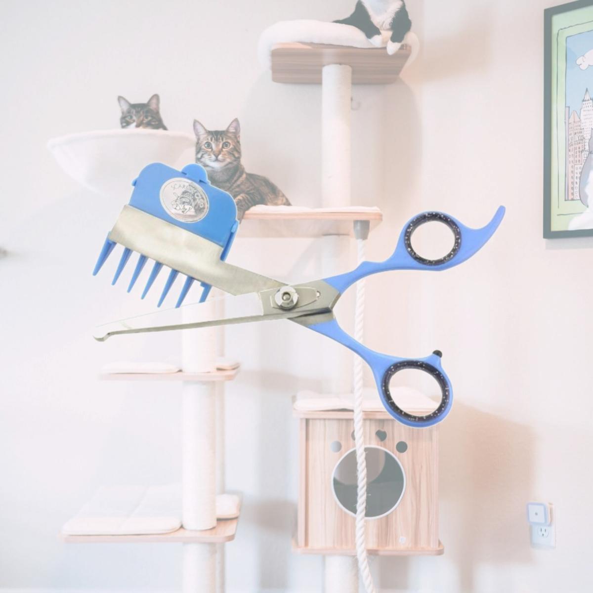 Picture of Scaredy Cut SCDb Silent Pet Grooming Kit- Blue
